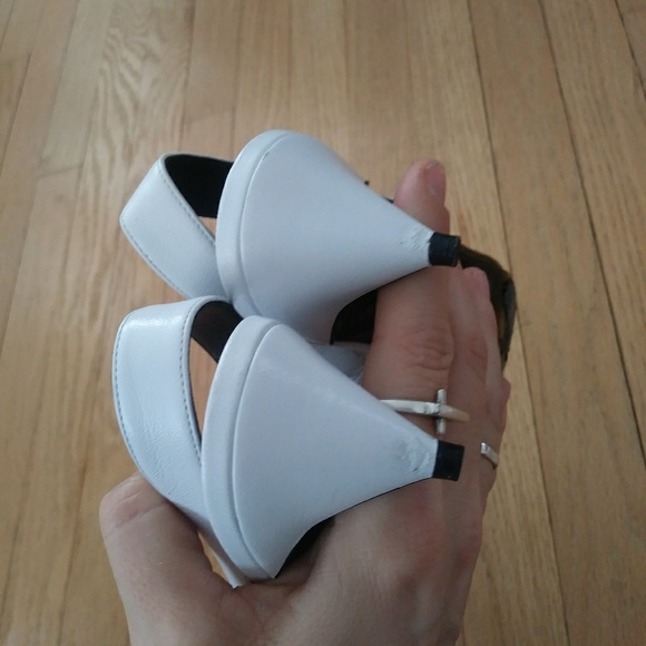 Pierre Hardy black white kitten heel slingback - Picture 3 of 8